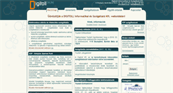 Desktop Screenshot of digitoll.co.hu