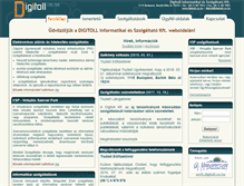 Tablet Screenshot of digitoll.co.hu
